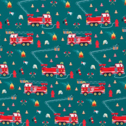 Jersey - Feuerwehr petrol Sandra Kretzmann